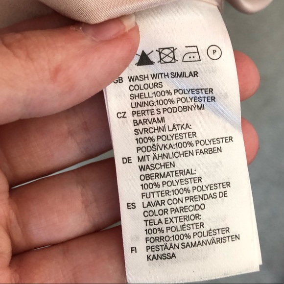 H&M Sleeveless taupe dress with bow - Picture 4 of 4